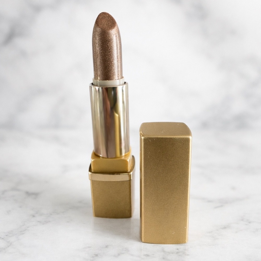 Estee Lauder Tiger Eye 186 Pure Color Long Lasting Lipstick Shimmer Bronze